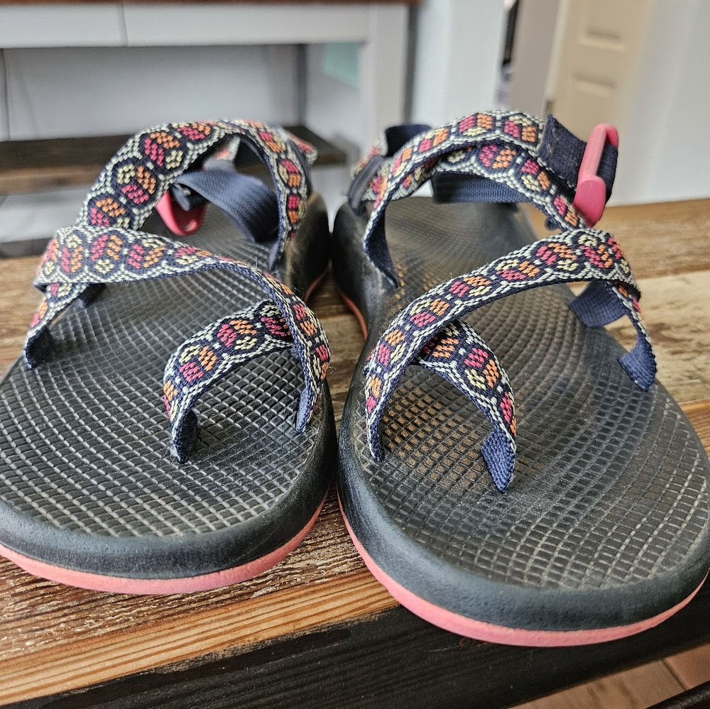 Mulit Colored Chacos - image 5